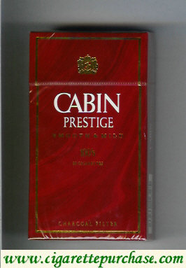 Cabin Prestige 100s cigarettes Smoth Mild